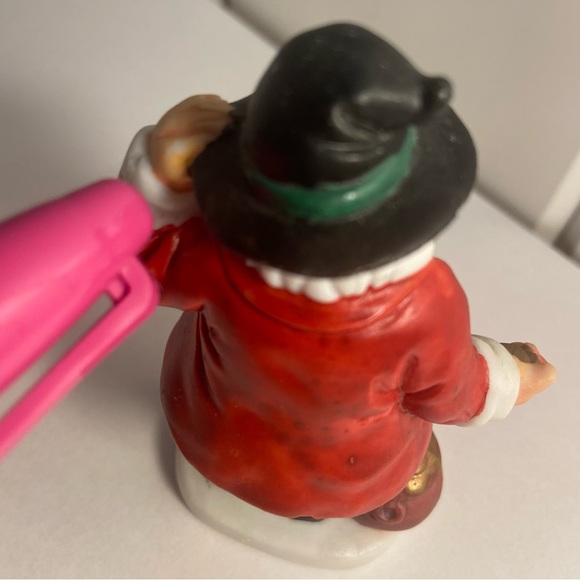 Vintage Santa Claus IRELAND Figurine Irish folk art Santa Holiday CAKE TOPPER - Picture 13 of 16